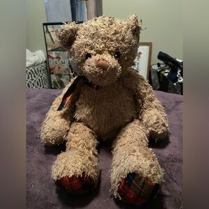 Gund plaid bear 44220